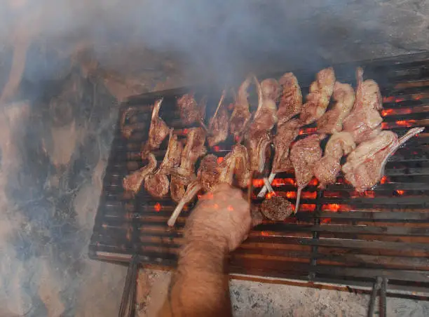 Smoky Grilled Lamb Chops