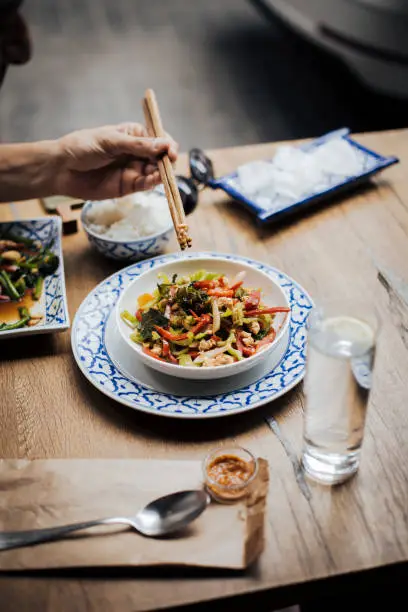 Spicy Garlic Prawn Stir-Fry